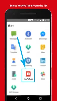 YouWeTube android App screenshot 2