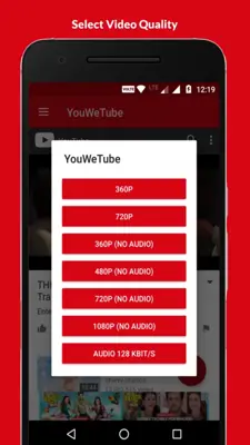 YouWeTube android App screenshot 5